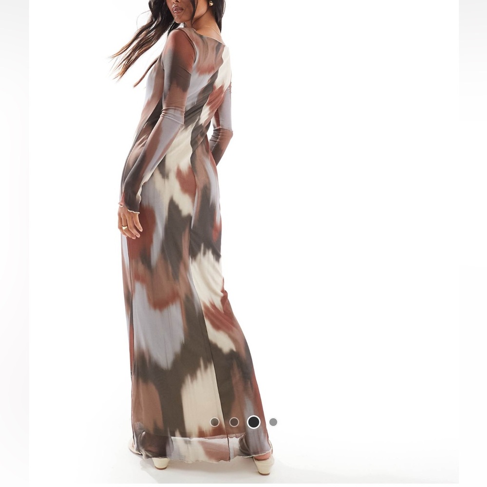 ASOS Petite Multicolor Maxi Dress - Picture 3 of 5